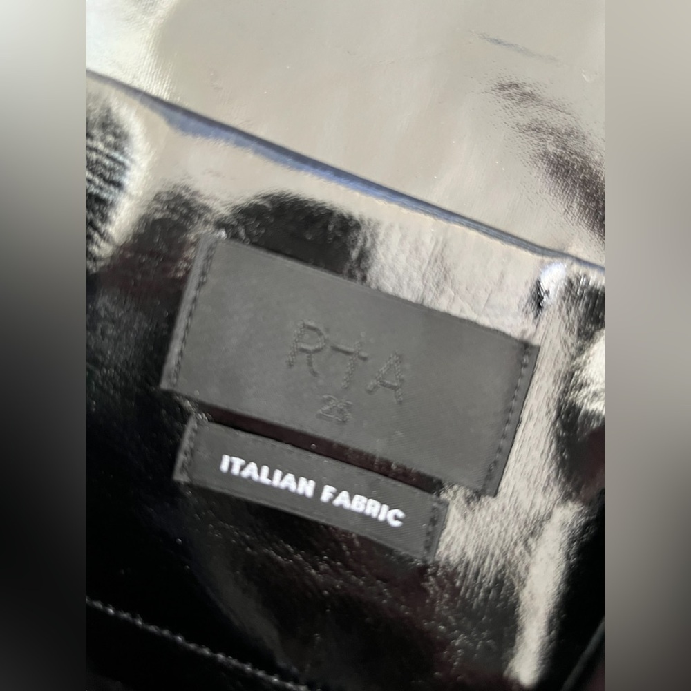 Rta Black Solid Polyurethane Pant - image 8